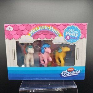 My Little Pony Mini Pony Toy Colorful Mini Classics 3 Pack Collectible